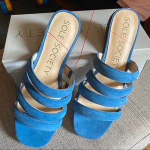 Sole Society Multi Strap Slide